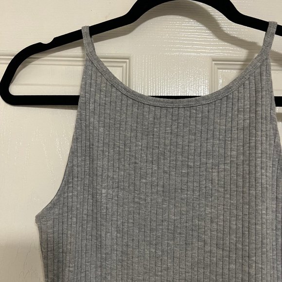 Topshop Gray Halter Dress - Picture 3 of 4